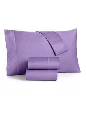 brand new AMETHYST PURPLE Charter Club 550 TC 100% Supima Cotton FULL Sheet Set